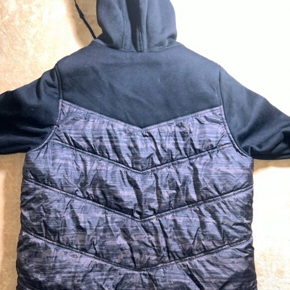 BEVERLY HILLS POLO CLUB Black Fleece Full Zip Water Resistant Jacket, M (AA3) - Picture 6 of 6